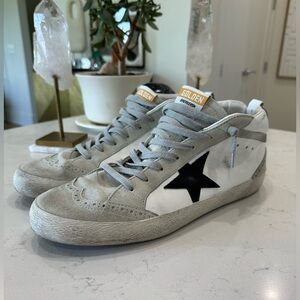 Men’s Golden Goose Mid Star Sneaker. Size 45EU/12US